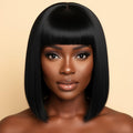 Blunt Cut Bob Wig - HD Lace