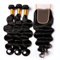 Brazilian Body Wave Bundle Deal - 3 Bundles + 13x4 Frontal